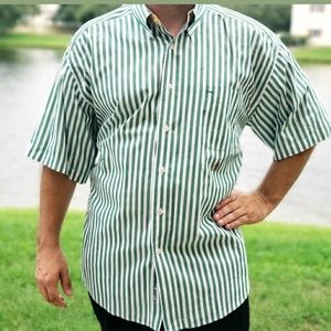 Tommy Hilfiger Mens XL Button Down S/S Oxford Vtg